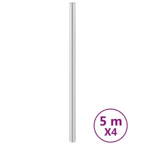 Möbelfolie selbstklebend silbern 90x500 cm PET - Hochwertige Klebefolie für Möbel & Wände - Einfach zu verlegen, abriebfest & langlebig - Ideal für Küche, Schlafzimmer & Wohnbereich von Eleganz