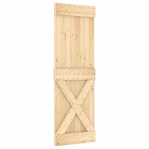 NARVIK Massivholz Tür 70x210 cm - Kiefer unbehandelt - Türbeschlag für Innentüren - Natürliches Design & Langlebig NARVIK Massivholz Tür 70x210 cm - Kiefer unbehandelt - Türbeschlag für Innentüren - Natürliches Design & Langlebig von Eleganz