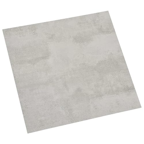 PVC-Fliesen Selbstklebend 55 STK. 5,11 m² Hellgrau - Teppichboden für Wohnzimmer, Küche & Büro - Leicht zu verlegen, pflegeleicht & strapazierfähig PVC-Fliesen Selbstklebend 55 STK. 5,11 m² Hellgrau - Teppichboden für Wohnzimmer, Küche & Büro - Leicht zu verlegen, pflegeleicht & strapazierfähig von Eleganz
