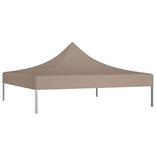 Partyzelt-Dach 3x3 m Pavillon-Rahmen aus 600D Oxford-Gewebe mit PVC-Beschichtung – wasserdicht, robust und langlebig für Garten, Terrasse und Outdoor-Events von Eleganz