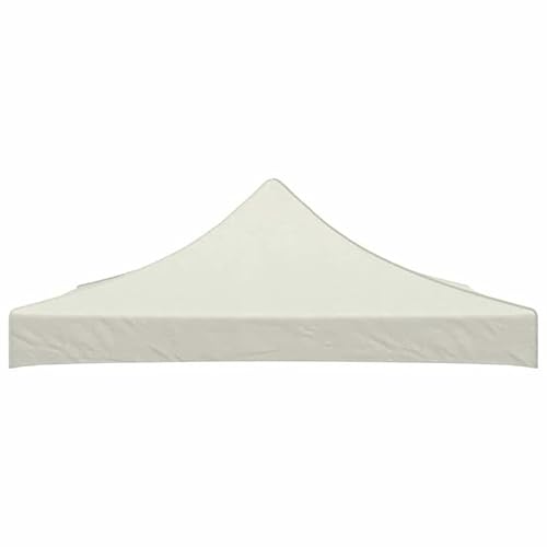 Partyzeltdach 3x3 m Creme - Pavillon-Rahmen aus 600D Oxford-Gewebe mit PVC-Beschichtung - wasserdicht und langlebig für Garten, Camping und Events von Eleganz