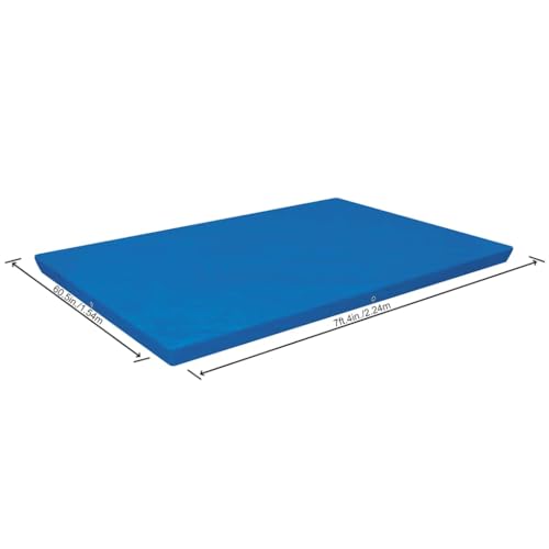 Poolabdeckung Flowclear 221x150 cm - Robuste Abdeckplane für Schwimmbecken, Schutz vor Schmutz und Blättern, langlebiges UV-beständiges Material, einfache Montage von Eleganz