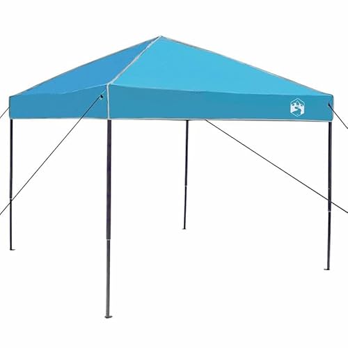 Pop-up Pavillon Zelt Blau 250x250 cm – Robuster Stoff für Garten, Camping & Outdoor – Schnell Aufbau & Kompakt von Eleganz