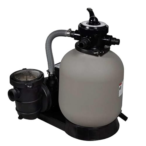 Sandfilterpumpe 2 Stk. 600 W 17.000 L/h für Pool & Whirlpool - Hochleistungs-Sandfilteranlage mit starker Durchflussleistung, ideal für sauberes und klares Wasser von Eleganz