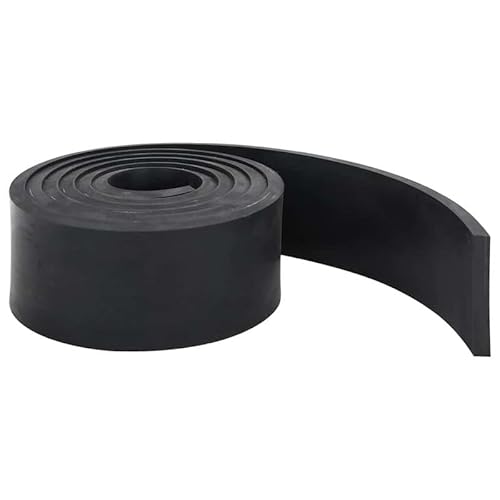 Schneepflug Gummileiste Schwarz 300x10x1 cm | Hochwertige Schnee- und Eisbeseitig | Langlebig & Witterungsbeständig | Ideal für Einfahrten & Gehwege von Eleganz