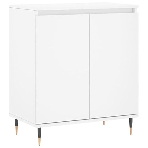 Sideboard Weiß 60x35x70 cm - Modernes Wohnzimmermöbel-Set aus Holzwerkstoff & Eisen - Stilvolles Aufbewahrungsmöbel für kleine Räume - Langlebig & Funktional Sideboard Weiß 60x35x70 cm - Modernes Wohnzimmermöbel-Set aus Holzwerkstoff & Eisen - Stilvolles Aufbewahrungsmöbel für kleine Räume - Langlebig & Funktional von Eleganz