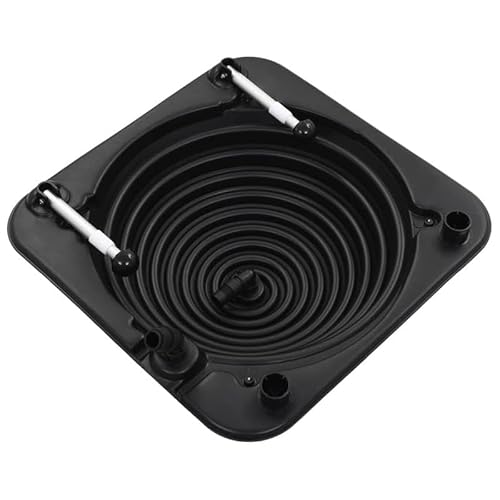 Solar-Poolheizung 75 x 75 x 36 cm für effiziente Poolerwärmung | HDPE & Aluminium | langlebig & umweltfreundlich | Ideal für Gartenpools von Eleganz