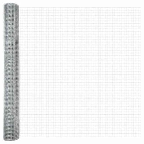 Stahl Drahtzaun 1.2 x 10 m Silber | Geschweißter Zaun für Garten, Grundstück & Absperrung | Robust, langlebig & einfach zu montieren | Ideal als Sichtschutz oder Tiergehege Stahl Drahtzaun 1.2 x 10 m Silber | Geschweißter Zaun für Garten, Grundstück & Absperrung | Robust, langlebig & einfach zu montieren | Ideal als Sichtschutz oder Tiergehege von Eleganz