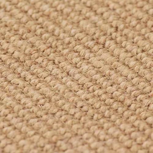 Teppich Jute mit Latexrücken 80x160 cm Natur - Gewebte, ringgesponnene Jute für Wohnzimmer & Schlafzimmer | Ökologisch, rutschfest & langlebig | Perfekt für moderne und natürliche Einrichtungen Teppich Jute mit Latexrücken 80x160 cm Natur - Gewebte, ringgesponnene Jute für Wohnzimmer & Schlafzimmer | Ökologisch, rutschfest & langlebig | Perfekt für moderne und natürliche Einrichtungen von Eleganz