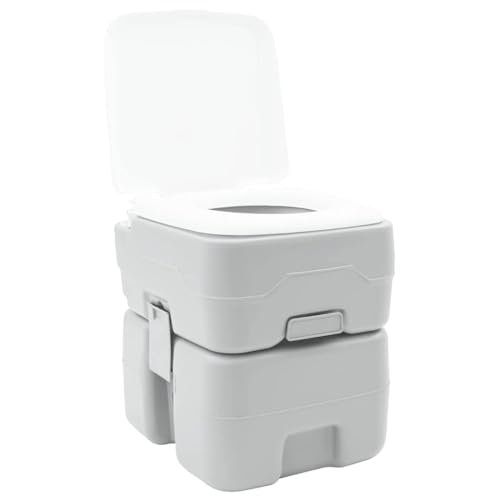 Tragbare Campingtoilette Grau – 10L Frischwassertank & 20L Abfalltank – Ideal für Camping, Outdoor & Reisen – Leicht & Platzsparend Tragbare Campingtoilette Grau – 10L Frischwassertank & 20L Abfalltank – Ideal für Camping, Outdoor & Reisen – Leicht & Platzsparend von Eleganz