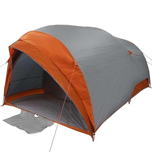 Tunnelzelt für Garten und Camping, groß 410 x 285 x 198 cm, wasserfestes Polyester mit Mesh, stabil durch Fiberglasverstärkung, leicht aufzubauen von Eleganz