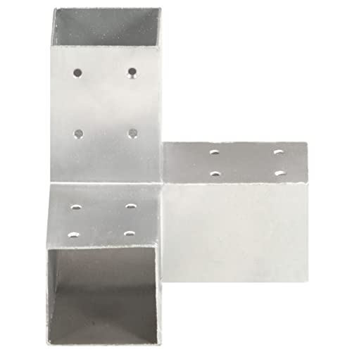 Y-Shape Post Connector 81 x 81 mm Galvanized Metal - Heavy Duty Fence Brackets for Sturdy Absperrungen, Outdoor Barriers & Garden Fencing Y-Shape Post Connector 81 x 81 mm Galvanized Metal - Heavy Duty Fence Brackets for Sturdy Absperrungen, Outdoor Barriers & Garden Fencing von Eleganz