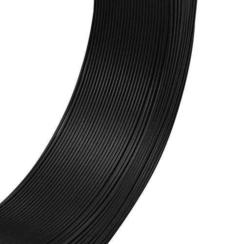 Zaun-Bindedraht 250 m, 0,91,4 mm Stahl Anthrazit - Hochfester Draht für Gartenzäune, Absperrungen & Sicherheitsbarrieren - Langlebig & Witterungsbeständig von Eleganz