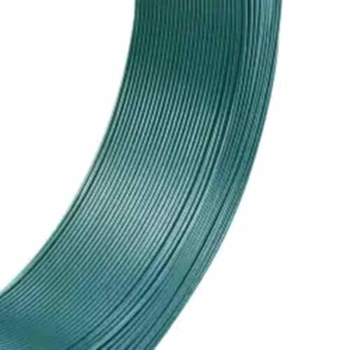 Zaun-Bindedraht 250 m 1,62,5 mm Stahl Schwarzgrün - Hochfester Draht für Zäune, Gitter & Absperrungen - Witterungsbeständig & Langlebig von Eleganz
