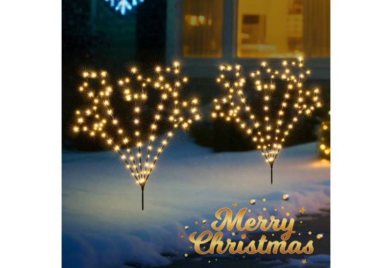 Elegear LED-Lichterkette LED Gartenstecker Lichter für Außen, Weihnachtsdeko mit Timer & 8 Modi, 104-flammig, 2er Set Sterne, 104 Warmweiße LEDs Elegear LED-Lichterkette LED Gartenstecker Lichter für Außen, Weihnachtsdeko mit Timer & 8 Modi, 104-flammig, 2er Set Sterne, 104 Warmweiße LEDs von Elegear