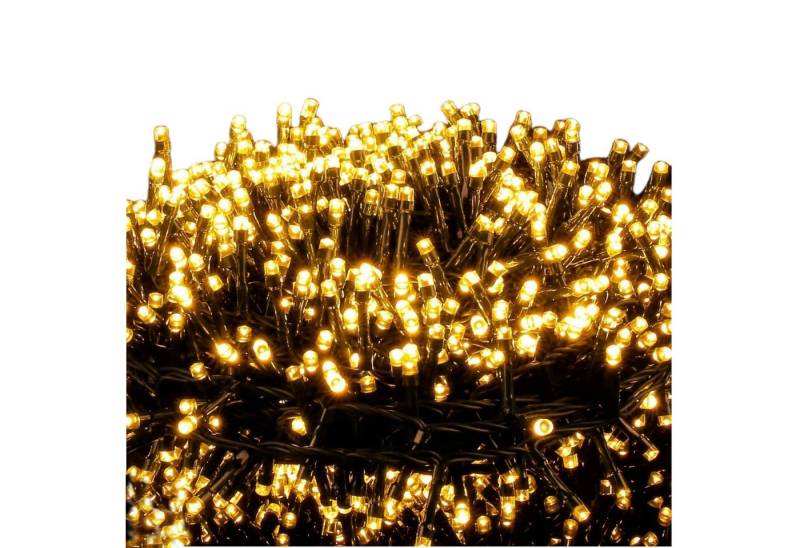 Elegear LED-Lichterkette LED-Lichtervorhang, LED Weihnachtsbeleuchtung mit Memory-Funktion, 100-flammig, 8 Modi, für Weihnachtsdeko Innen/Außen Elegear LED-Lichterkette LED-Lichtervorhang, LED Weihnachtsbeleuchtung mit Memory-Funktion, 100-flammig, 8 Modi, für Weihnachtsdeko Innen/Außen von Elegear