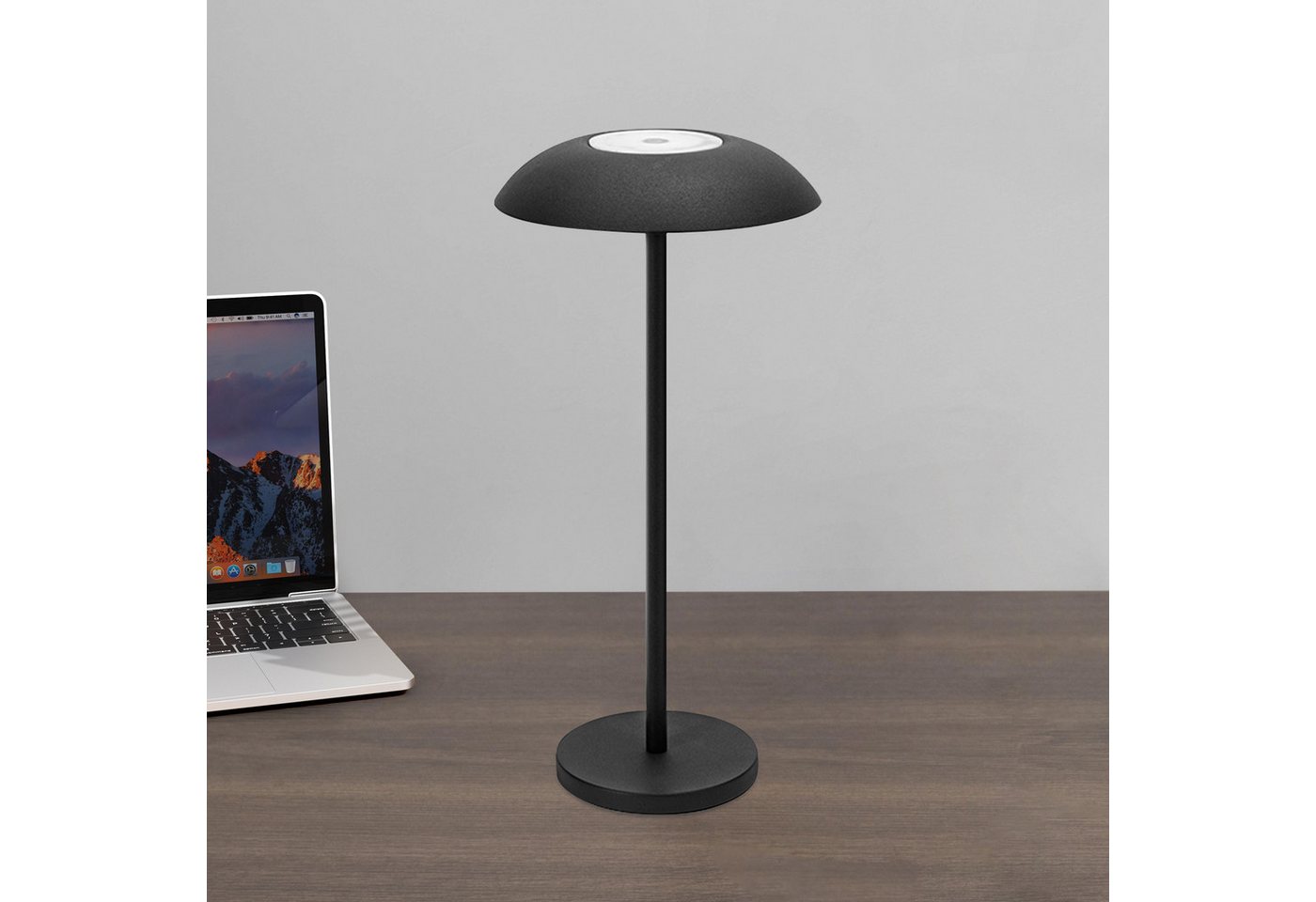 Elegear Tischleuchte LED Tischlampe, Tischleuchte Wiederaufladbar, Touch-Steuerung, dimmbar, energiesparend, LED fest íntegriert, Warmweiß, Neutralweiß, Kaltweiß, für Schlafzimmer, Wohnzimmer oder Büro von Elegear