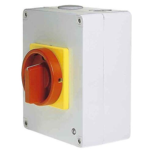 Elektra Tailfingen Haupt-/Reperaturschalter D3 01/HS-T12/4-D-MRG 3pol. 63A/AC-3 Lasttrennschalter 4018325507971 von Elektra Tailfingen