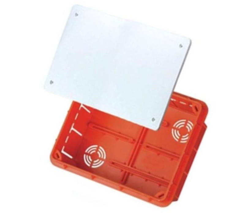 Elektro-Plast Klemmen Abzweigkasten Klemmkasten mit Deckel Pp/t 8 Abzweigdose UP, (1-St) von Elektro-Plast
