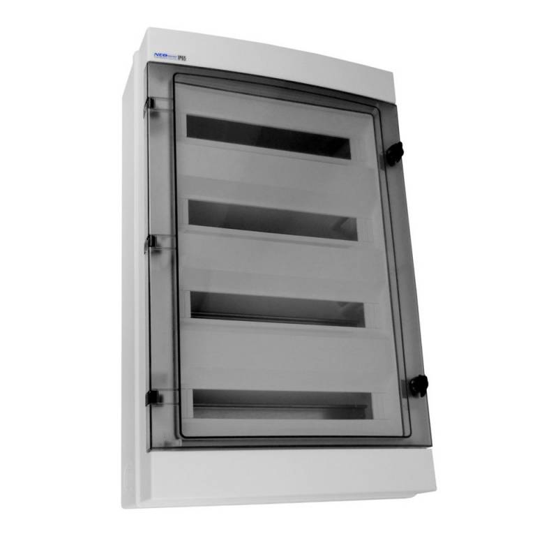 Elektro-Plast Verteilerkasten 1000V 72Module Aufputz Sicherungskasten RH-72/4 AP VDE Steckdosenverteiler von Elektro-Plast