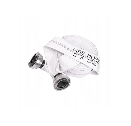 Bauschlauch 2" 20m Feuerwehrschlauch Industrieschlauch Schlauch C-Storz-Kupplung Aluminium 52 mm von Elektro Softmarkt