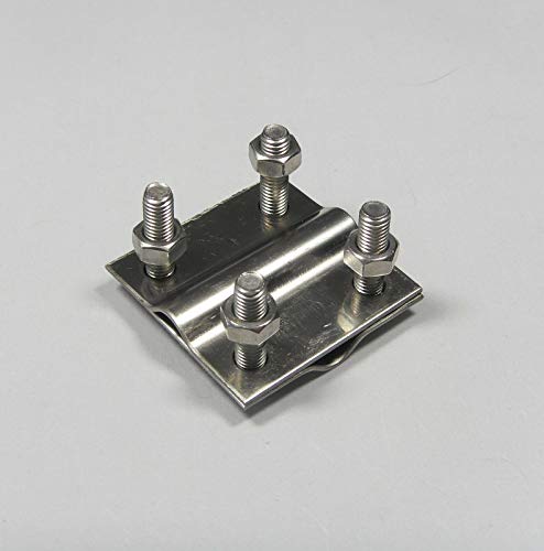 Kreuzstücke Kreuzklemmen V4A 25 Klemme Erdungsband Flachband Erdband 3.02 von Elektro Softmarkt