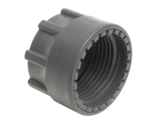 Rain Verteiler 2-fach 3-fach 4-fach Ventilbox Verschraubung Nippel Verbinder T-Stück Winkel Kappe Kugelventil Kupplung 1" AG IG Zubehör (Kappe) von Elektro Softmarkt