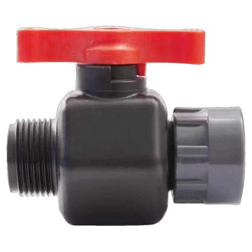 Rain Verteiler 2-fach 3-fach 4-fach Ventilbox Verschraubung Nippel Verbinder T-Stück Winkel Kappe Kugelventil Kupplung 1" AG IG Zubehör (Kugelventil AG x IG 1") von Elektro Softmarkt