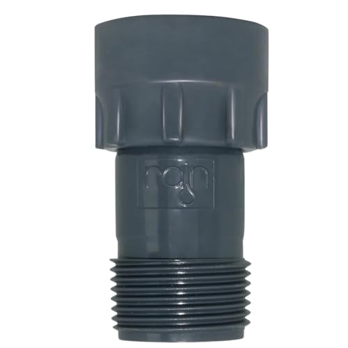 Rain Verteiler 2-fach 3-fach 4-fach Ventilbox Verschraubung Nippel Verbinder T-Stück Winkel Kappe Kugelventil Kupplung 1" AG IG Zubehör (Kupplung IG x AG 1") von Elektro Softmarkt