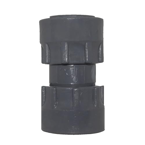 Rain Verteiler 2-fach 3-fach 4-fach Ventilbox Verschraubung Nippel Verbinder T-Stück Winkel Kappe Kugelventil Kupplung 1" AG IG Zubehör (Kupplung IG x IG 1") von Elektro Softmarkt