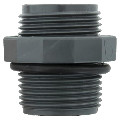 Rain Verteiler 2-fach 3-fach 4-fach Ventilbox Verschraubung Nippel Verbinder T-Stück Winkel Kappe Kugelventil Kupplung 1" AG IG Zubehör (Nippel 1" AG 1") von Elektro Softmarkt