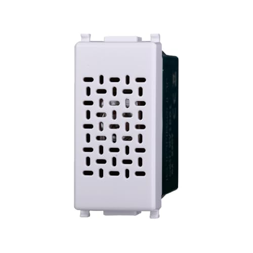 Elektronova Ronzator 6A 220V weiß kompatibel Vimar Plana 1501 von ElektroNova