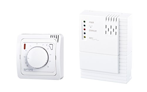 Elektrobock Funk Raumthermostat, BPT012, 158 x 181 x 62 mm von Elektrobock