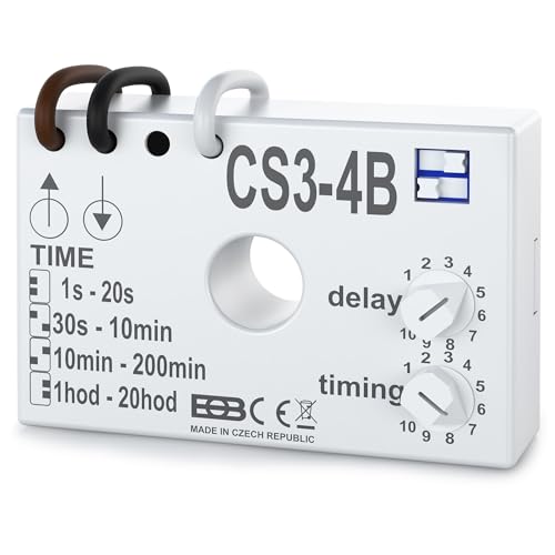 Elektrobock CS3-4B Start Nachlauf Wahl-2-Draht Nachlaufrelais Unterputz von Elektrobock