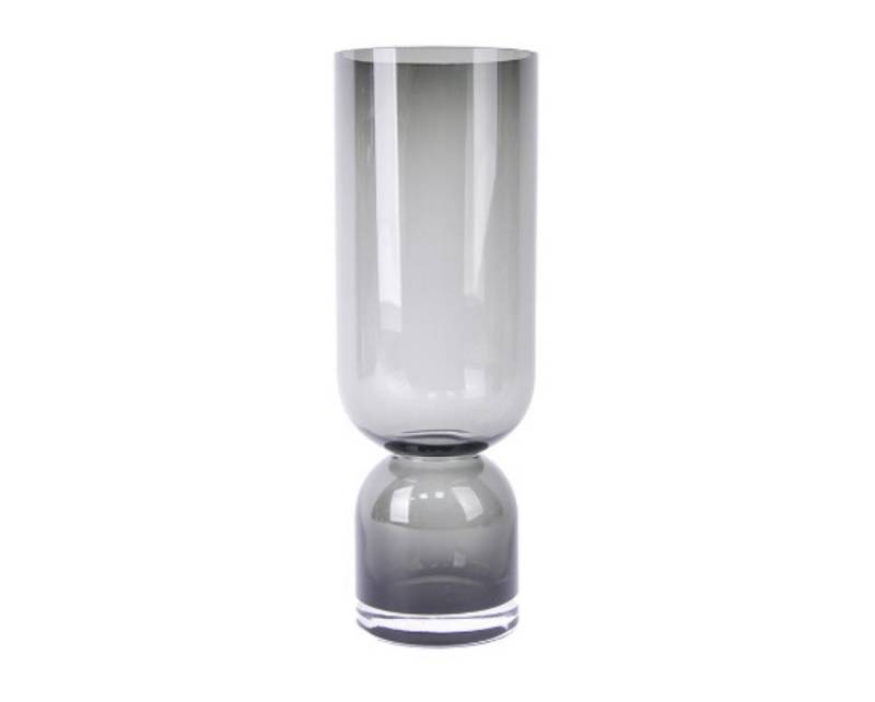 Elektronik SCHÄFER Dekovase aus hochwertigem Glas in Anthrazit - Eleganz für ihr Zuhause (1 St) von Elektronik SCHÄFER