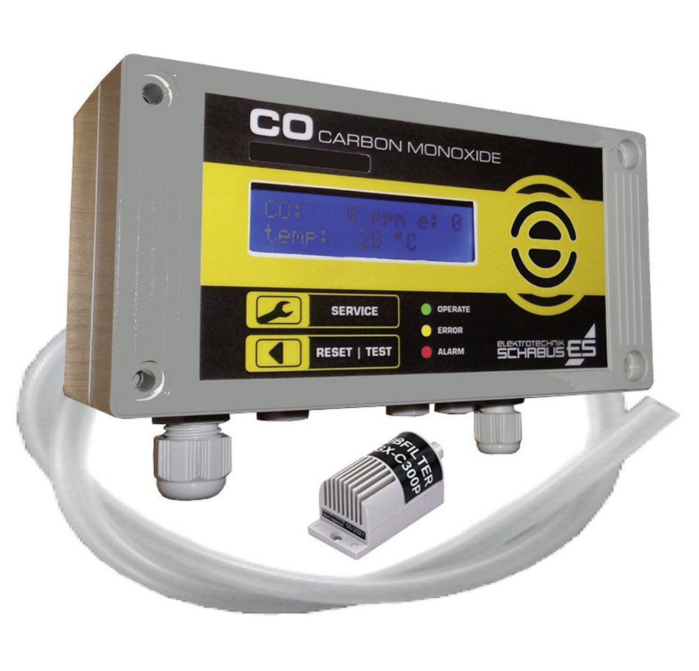 Elektrotechnik Schabus Schabus GX-C300P Kohlenmonoxid-Melder mit internem Sensor netzbetrieb Gasmelder von Elektrotechnik Schabus