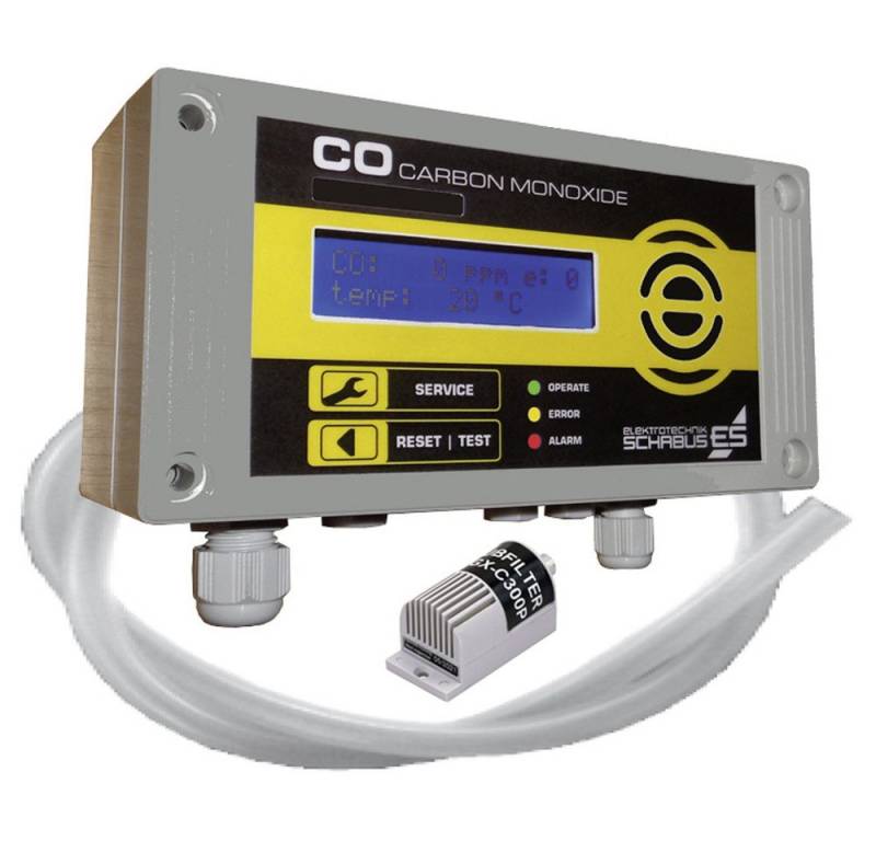 Elektrotechnik Schabus Schabus GX-C300P Kohlenmonoxid-Melder mit internem Sensor netzbetrieb Gasmelder von Elektrotechnik Schabus