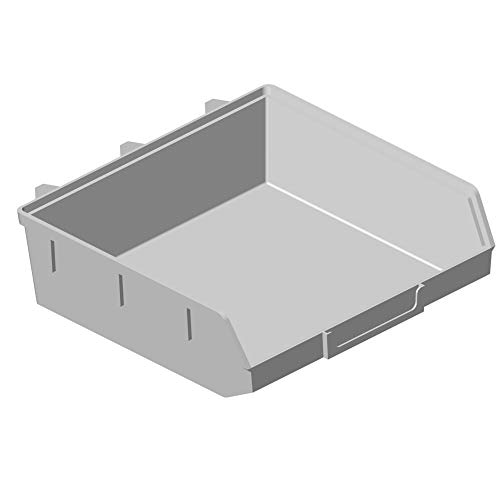 20x ELEMENT System Lochwand Minibox 135x135 H 40 weiß Lager Sichtbehälter Sichtlagerkasten 11403-00007 von Element System