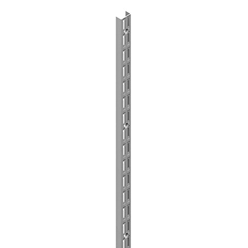 ELEMENTSYSTEM Classic 32 Wandschiene 2-reihig H 2060 mm weißalu 10002-00070 von Element System