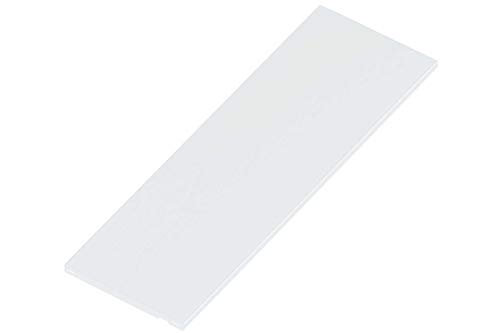 Element System STAHLFACHBODEN - Regalboden für Wandschiene und Pro-Regalträger - 800 x 200 mm, Stahl, Weiß, 2 Stk. von Element System