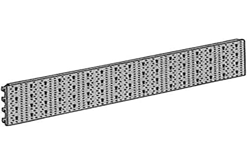 Element System 11400-00004 Heimwerker-System-Wand-Stahllochplatte 11400, 800x200, FE, weiß (ähnl. RAL 9003), 2 Stück von Element System