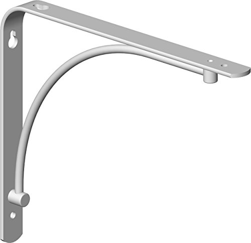 Element System 18133-00230 Regalkonsole Danni/Regalträger / 2 Stück / 3 Farben/weiß / 180 x 230 mm von Element System