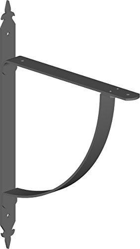 Element System 18133-00241 Regalkonsole Sissi/Regalträger / 2 Stück/schwarz / 335 x 230 mm von Element System