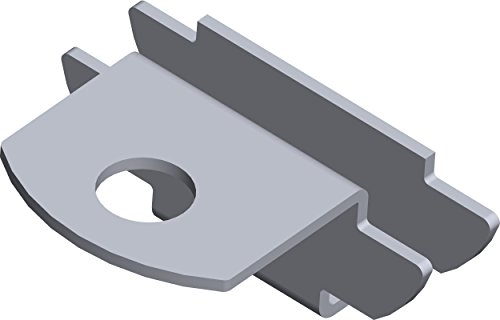 DIY Element System EINSTECKHALTER für U-Träger Regalträger, einseitig, Auflage für Holz- und Glasböden - 12 Stück von Element System