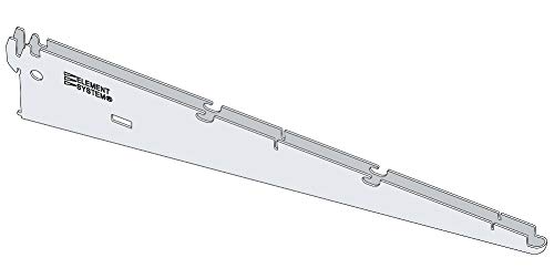 Element System FLEXI Regalträger T 420 weiß mit Aushängesicherung und multifunktionalem Einsatz für das EASY Regalsystem von Element System
