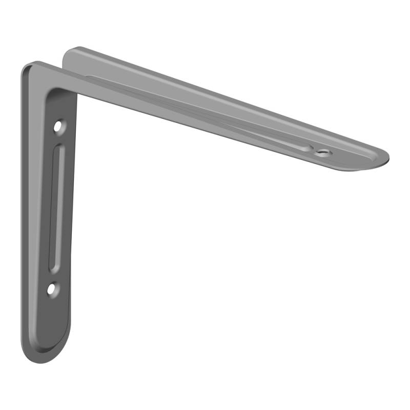 Element System Metallkonsole 'Arena' grau 19 x 27 cm von Element System