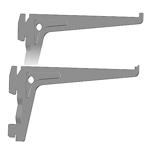 Element System PRO-TRÄGER-Sicherheitsträger mit 2 Einhängehaken und Aushängesicherung, aluminium, Stahl, Weißaluminium, 150 mm von Element System