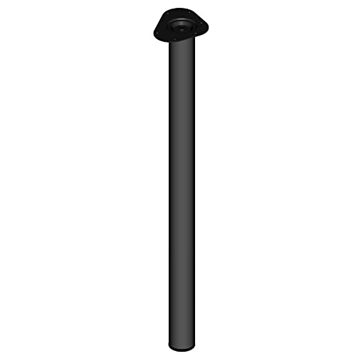 Element System Stahlrohrfuß rund Ø60 H 900 mm schwarzmatt 11102-00134 Möbelfüße. Möbelfuß, Fuß Element System Stahlrohrfuß rund Ø60 H 900 mm schwarzmatt 11102-00134 Möbelfüße. Möbelfuß, Fuß von Element System