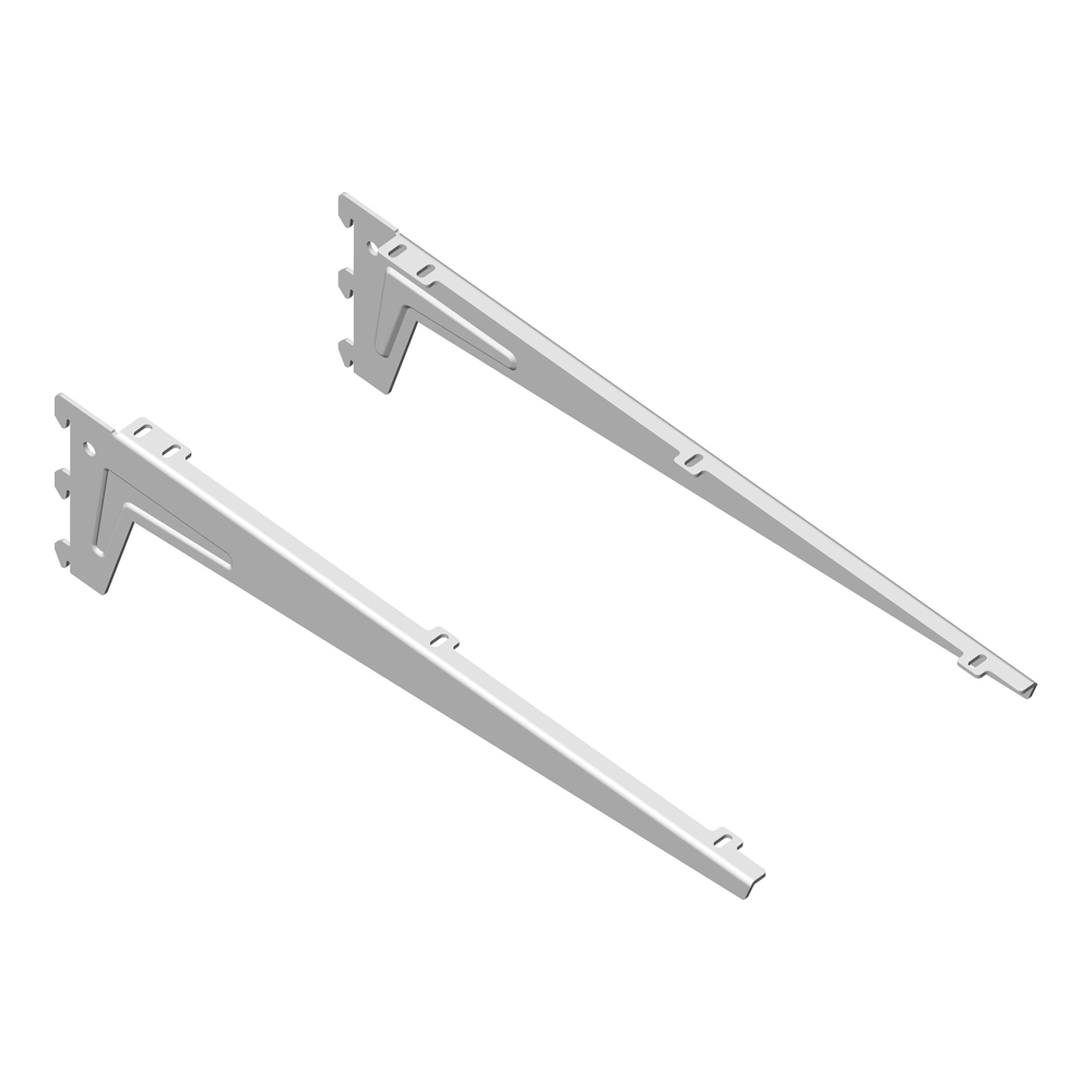 Element System Winkelträger weiß 49 x 2,6 x 12 cm 2 Stück Element System Winkelträger weiß 49 x 2,6 x 12 cm 2 Stück von Element System