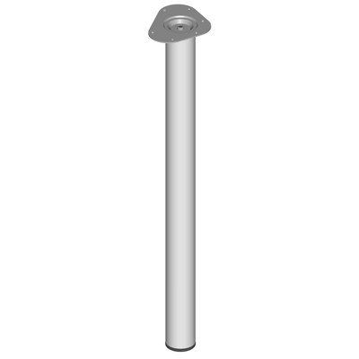 Stahlrohrmöbelfüsse silberfarb.800mm rd.60mm Stahlrohrmöbelfüsse silberfarb.800mm rd.60mm von Element System